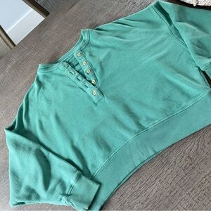American Eagle Outfitters Turquoise sweatshirt